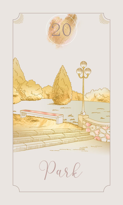 Auksinės Lenormand orakulo kortos – Azra Manzoor, 36 kortos