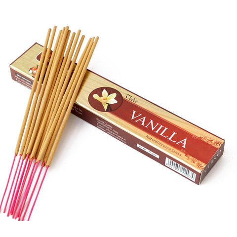 Vedic Vanilla natūralūs smilkalai su vanile ir sandalmedžiu, 15 g
