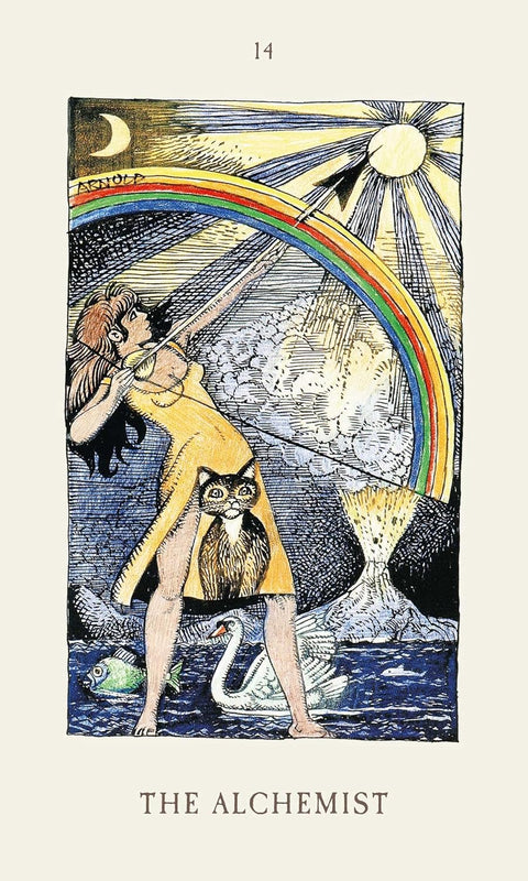 Jolanda Witch Taro kaladė – 78 kortos su vadovu (EN), magija ir šamanizmas
