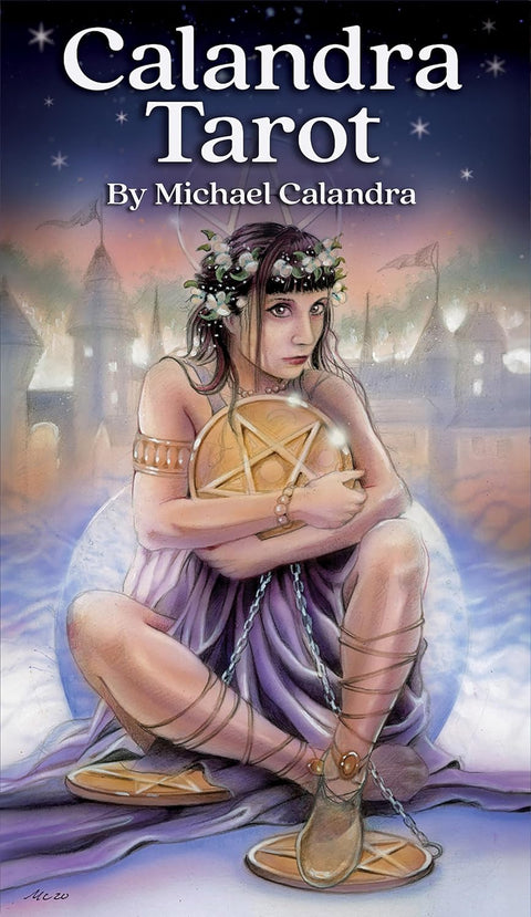 Calandra Taro kaladė – 80 kortų, vadovas, magiškas fantazijos menas