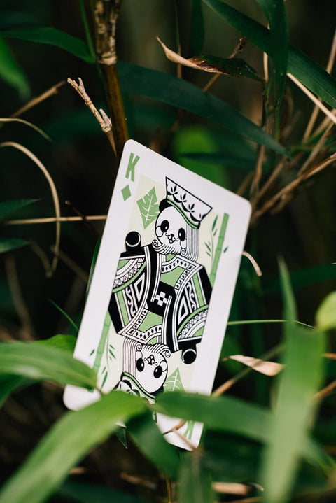 Bicycle Panda žaidimo kortos – pokerio dydis, Air-Cushion, kolekcionieriams