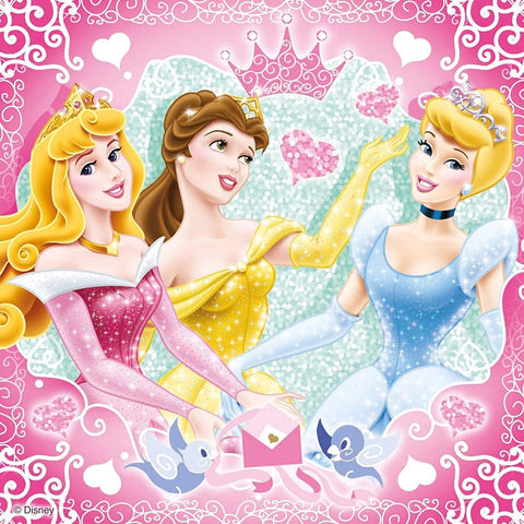 3 X 49 Puzzle Disney Princess - RAVENSBURGER dėlionėHOBI.LT 🇱🇹