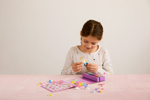 Plus-Plus Mini konstruktorius „Vienaragis“ 125 det. – 2D/3D rinkinys