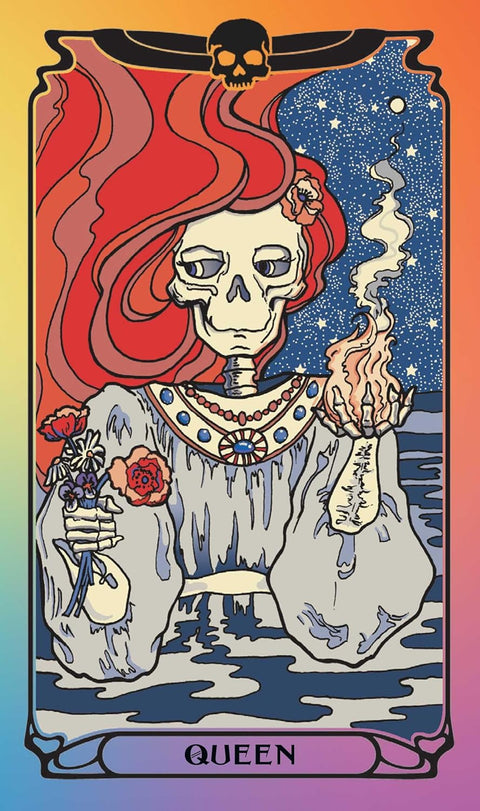 Grateful Dead taro kaladė su vadovu – 78 kortos, oficiali kolekcinė