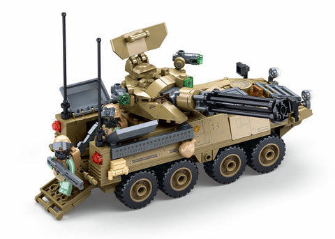 Sluban konstruktorius – karinis šarvuotis Stryker ADS, 320 det., 6+ (18,3 cm)