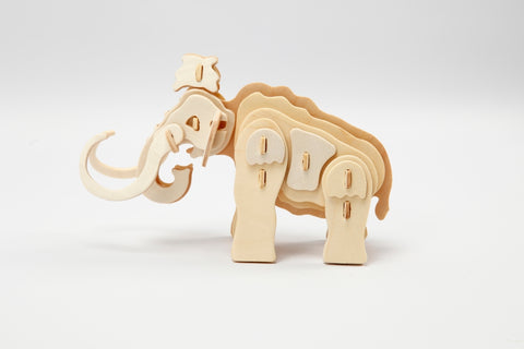 Medinis 3D mamuto konstruktorius – surenkamas modelis, Creativ