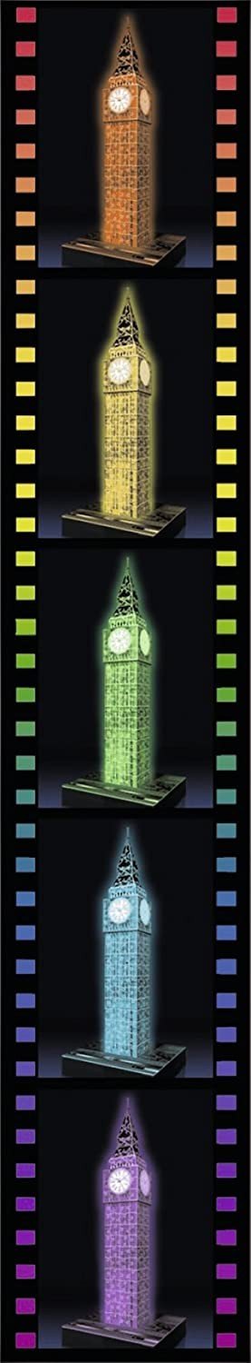 3D Puzzle Big Ben With Light - RAVENSBURGER dėlionėHOBI.LT 🇱🇹