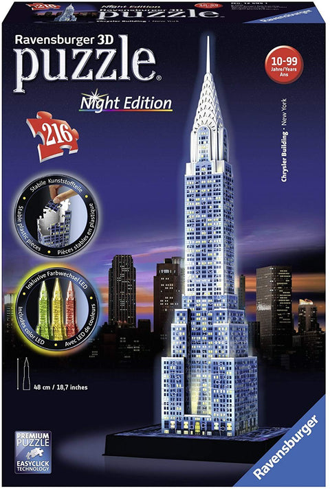 3D Puzzle Chrysler Building - RAVENSBURGER dėlionėHOBI.LT 🇱🇹