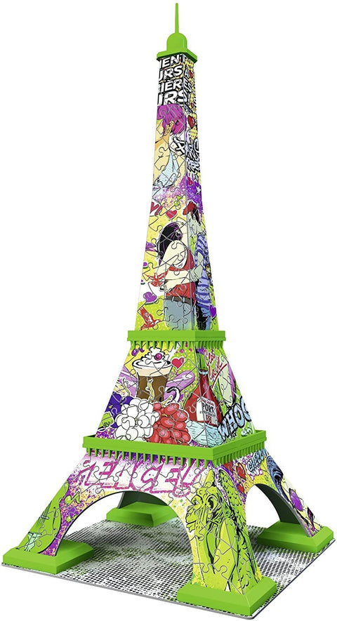 3D Puzzle Eifel Tower Pop Art - RAVENSBURGER dėlionėHOBI.LT 🇱🇹