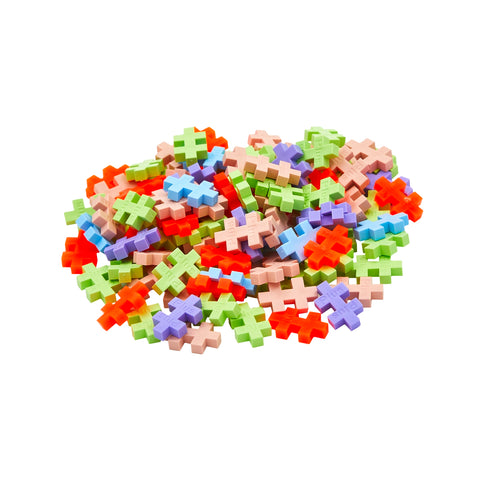 Plus-Plus Mini 3D konstruktorius „Undinėlė“ – 100 vnt., vamzdelis, 5–12 m.