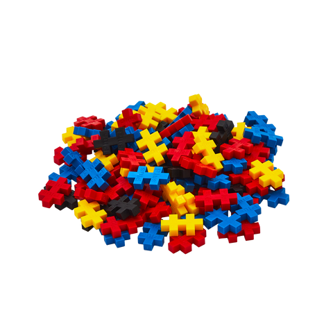 Plus-Plus Mini konstruktorius „Super herojus“ – 100 det., lavinamasis 3D rinkinys 5–12 m.