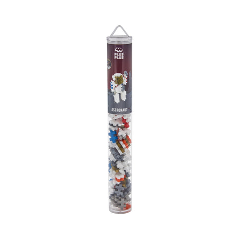 Plus-Plus Mini 3D konstruktorius „Astronautas“ – 100 det., Kosmoso serija (5–12 m.)