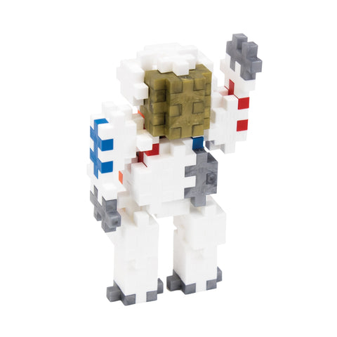 Plus-Plus Mini 3D konstruktorius „Astronautas“ – 100 det., Kosmoso serija (5–12 m.)