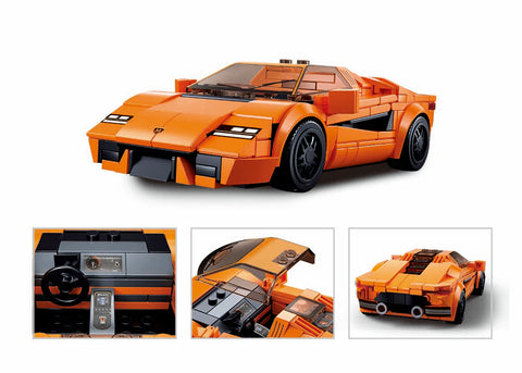 Sluban sportinis automobilis – 264 det. blokelių konstruktorius, 6+, 15,4 cm
