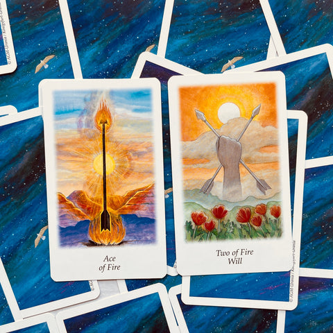 Vision Quest Tarot kortos