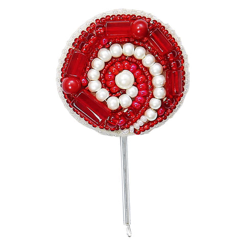 Segės siuvinėjimo karoliukais rinkinys Crystal Art „Lollipop“ (7,5×4,3 cm)