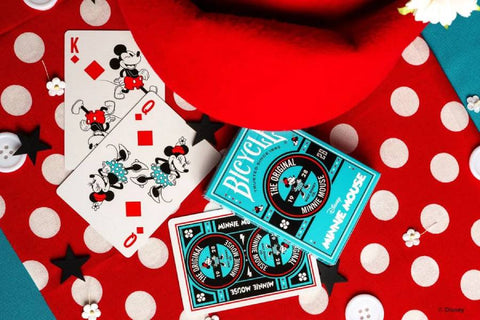 Bicycle Disney Minnie Mouse žaidimo kortos – pokeriui, triukams