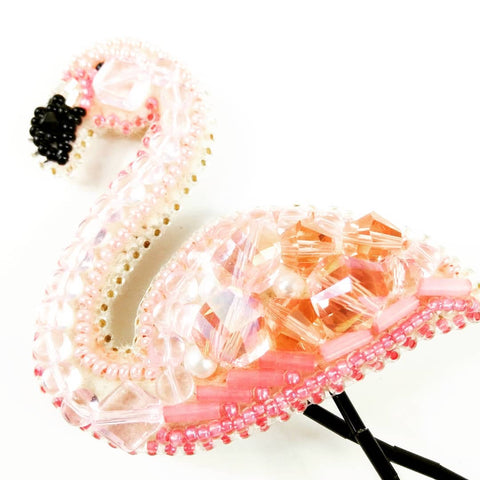 Segės „Flamingas“ karoliukų siuvinėjimo rinkinys