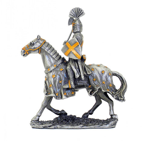 Statulėlė riteris su kirviu. Aukštis 11cm.