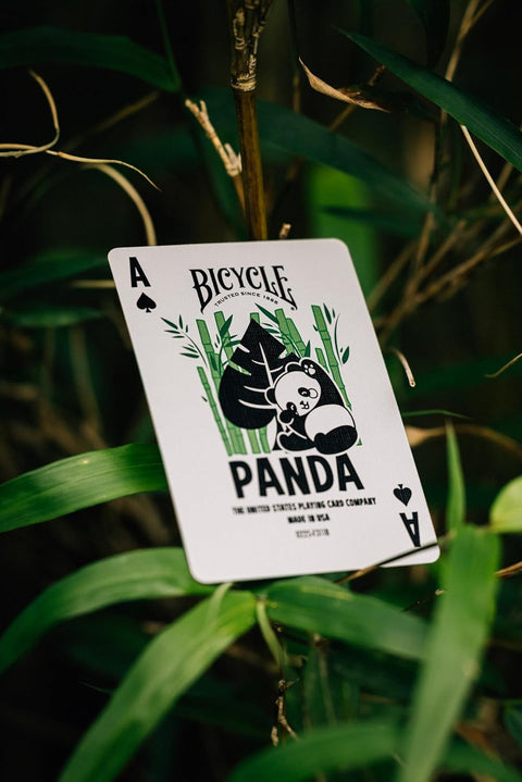 Bicycle Panda žaidimo kortos – pokerio dydis, Air-Cushion, kolekcionieriams