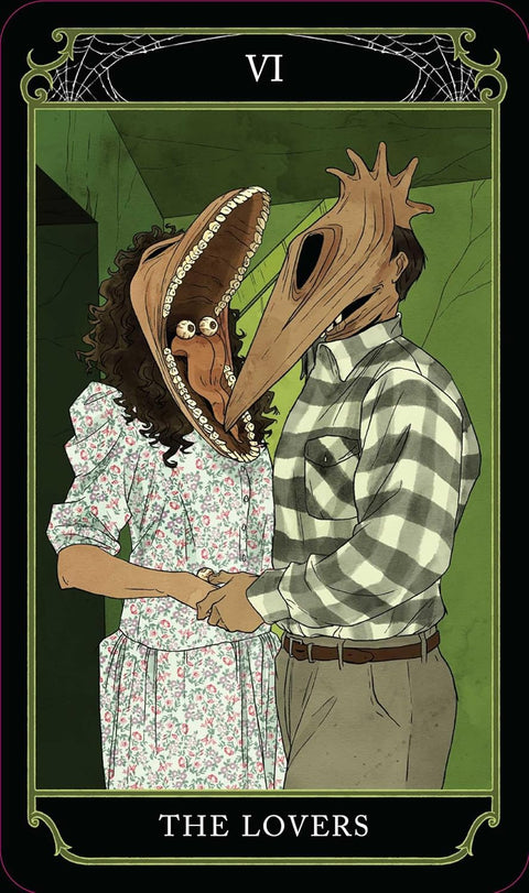 Beetlejuice taro kortos – 78 kortų kaladė su gidu, oficiali kolekcinė dovana