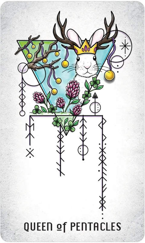 Elemental North Tarot: 78 taro kortos su runomis, stichijomis ir vadovu