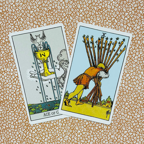 Ae Waite Deluxe Tarot Kortos