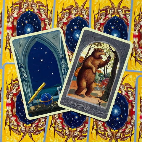Mystical Lenormand kortos