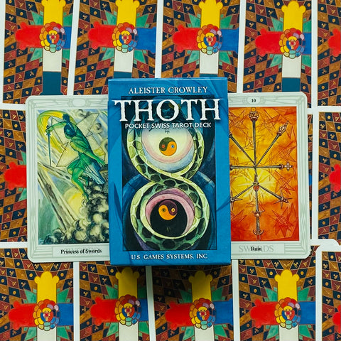 Aleister Crowley THOTH Mažos Tarot kortos