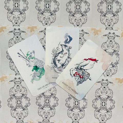 Otherkin Tarot kortos