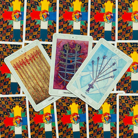 Aleister Crowley THOTH Mažos Tarot kortos
