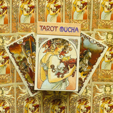Mucha Tarott Kortos