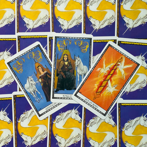Unicorn Tarot kortos