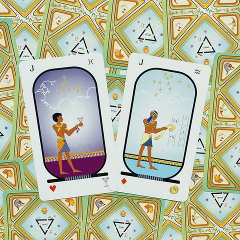 Brotherhood Of Light Egyptian Tarot kortos