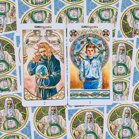 The Sorcerers Tarot Kortos