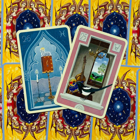Mystical Lenormand kortos