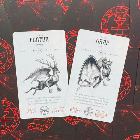 Occult Tarot kortos