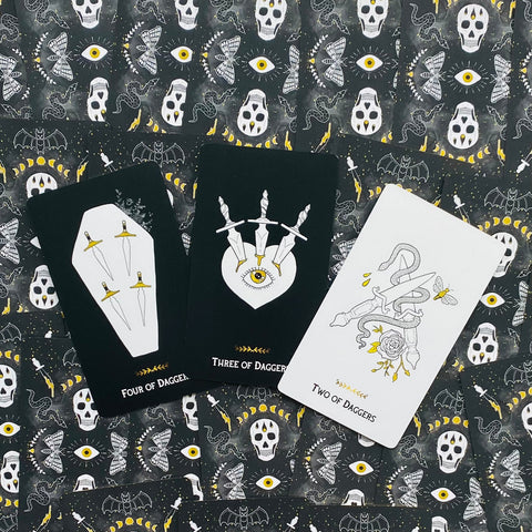The Macabre Tarot kortos