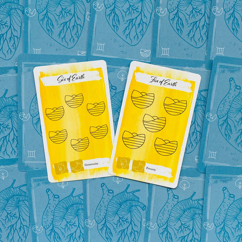 The Body Tarot kortos