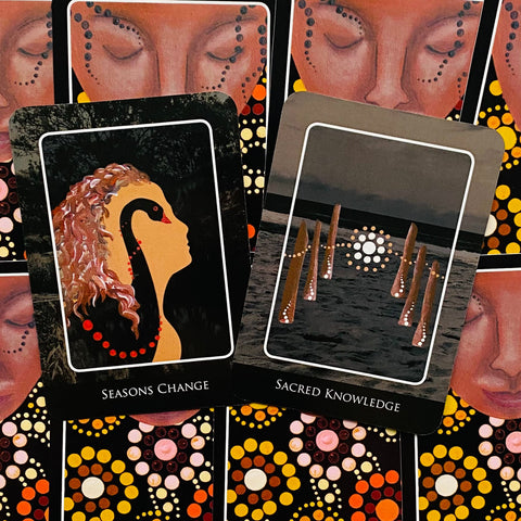 Aboriginal Dreamtime Oracle kortos