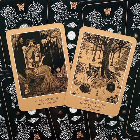 Wild Woman Oracle kortos