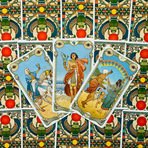 Egyptian Art Nouveau Tarott kortos