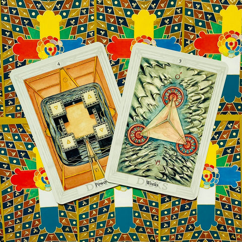 Aleister Crowley THOTH Standard Tarot kortos