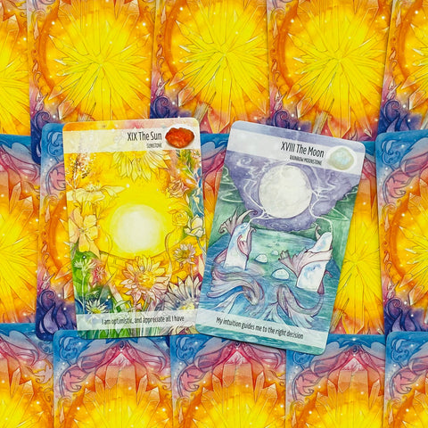 The Crystal Power Tarot kortų ir knygos rinkinys