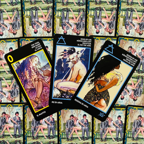 Erotiškos Manara Tarot Kortos