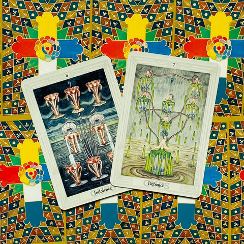 Aleister Crowley THOTH Standard Tarot kortos