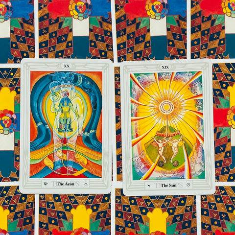 Crowley Thoth Large Tarot kortos