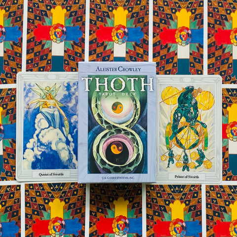 Aleister Crowley THOTH Tarot kortos