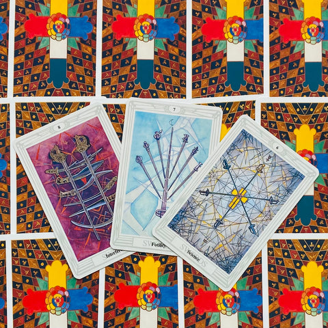 Aleister Crowley THOTH Tarot kortos