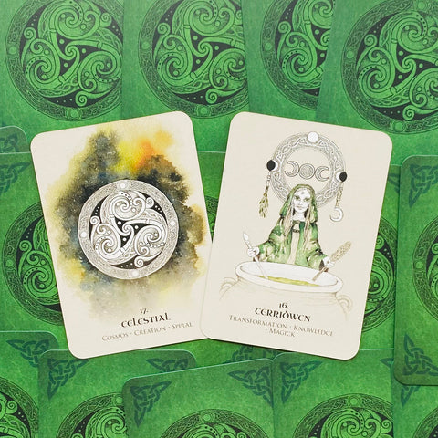 Celtic Spirit Oracle kortos